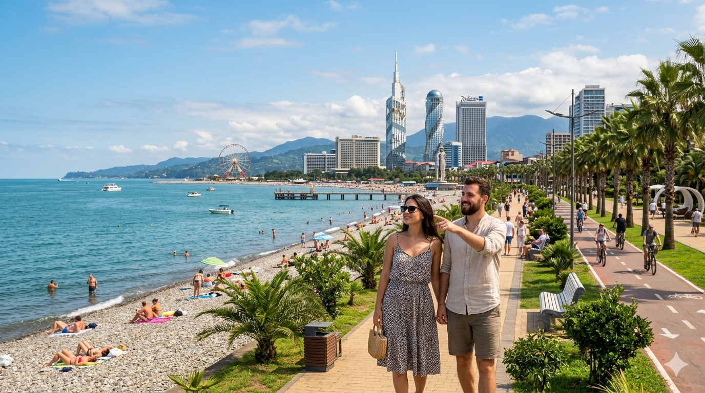 למה בטומי הפכה לאחד היעדים הכי מסקרנים לחופשה?